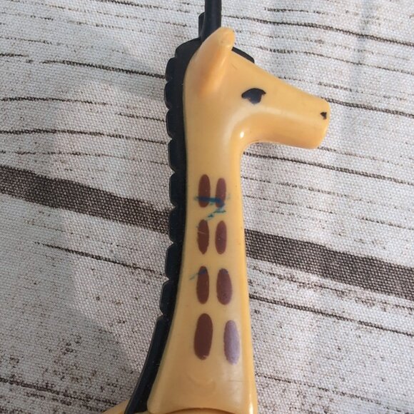 Lot of 4 Vintage Little People Animals Horse Cow Giraffe - Picture 8 of 9